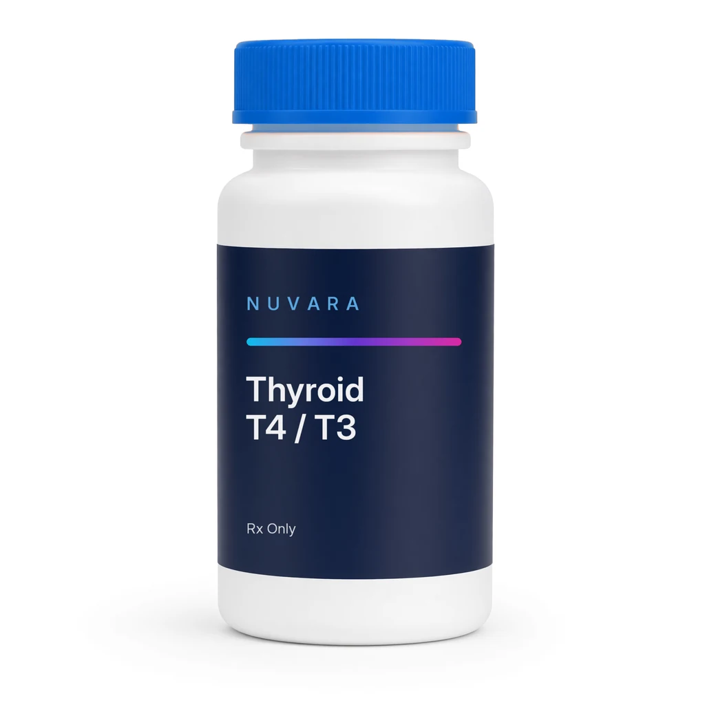 NUVARA Thyroid T4 / T3 oral tablets bottle