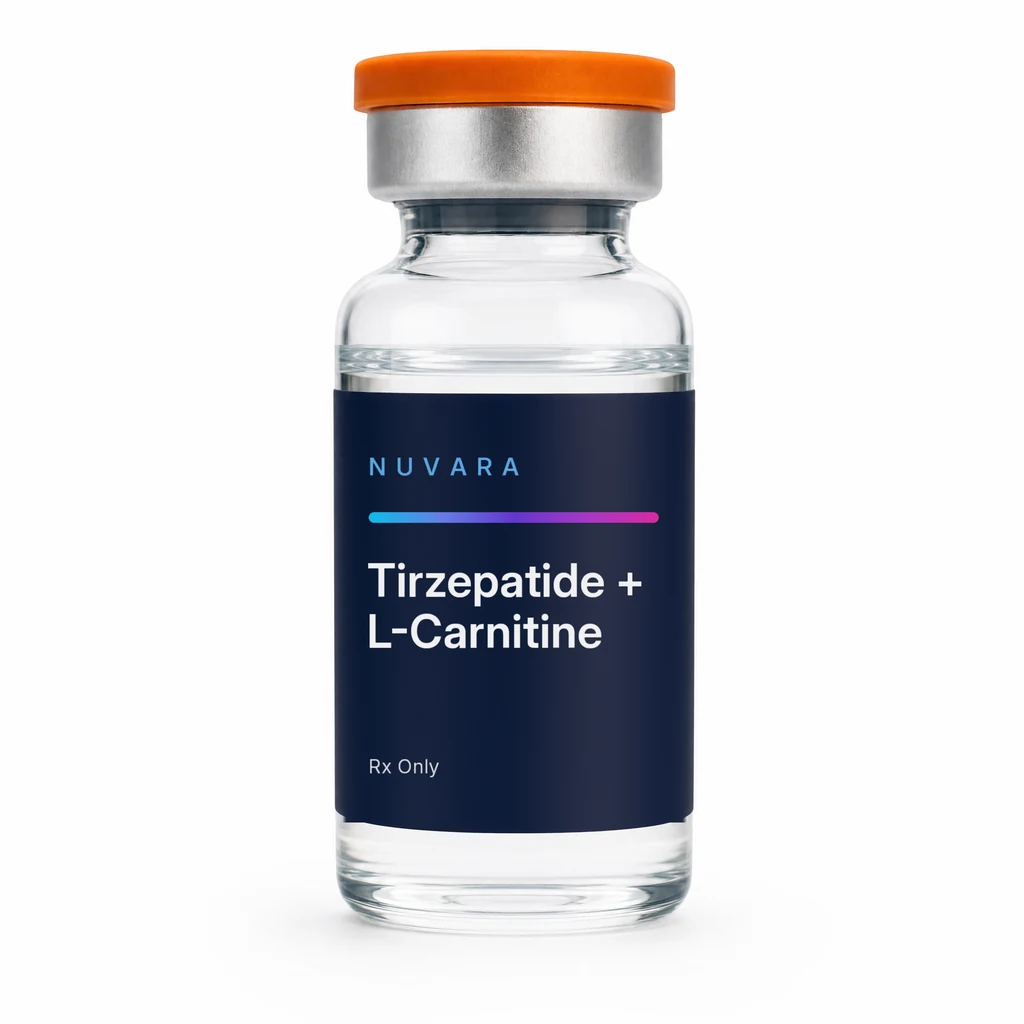 NUVARA Tirzepatide + L-Carnitine injectable vial