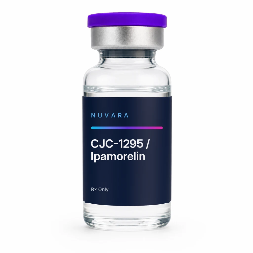 NUVARA CJC-1295 / Ipamorelin injectable vial