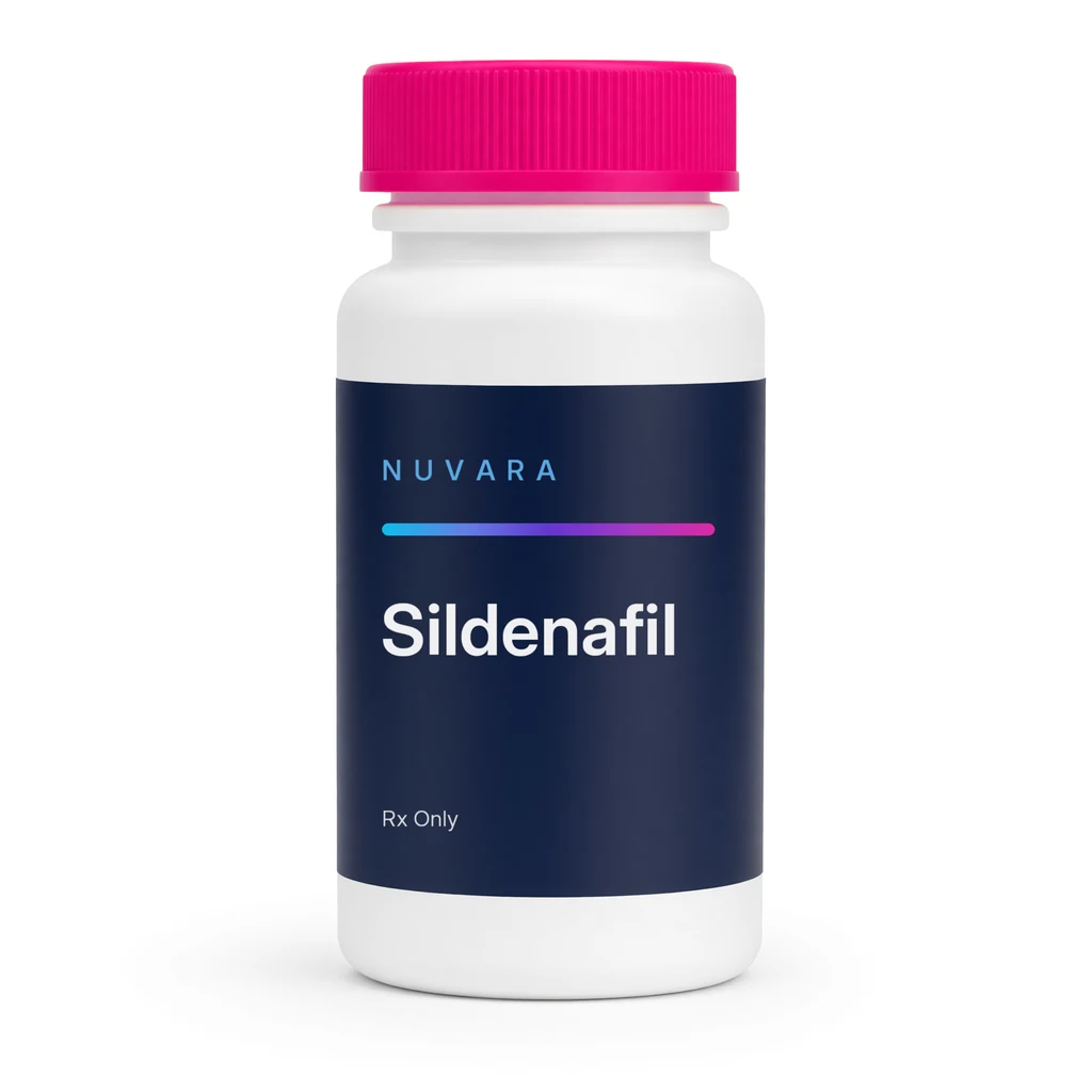 NUVARA Sildenafil oral tablets bottle