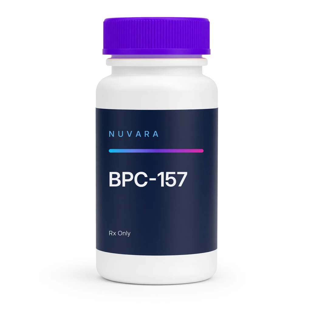 NUVARA BPC-157 oral capsules bottle