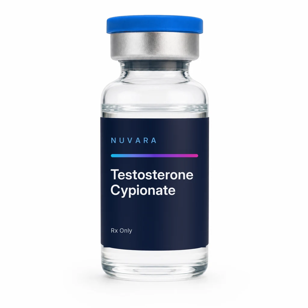 NUVARA Testosterone Cypionate injectable vial