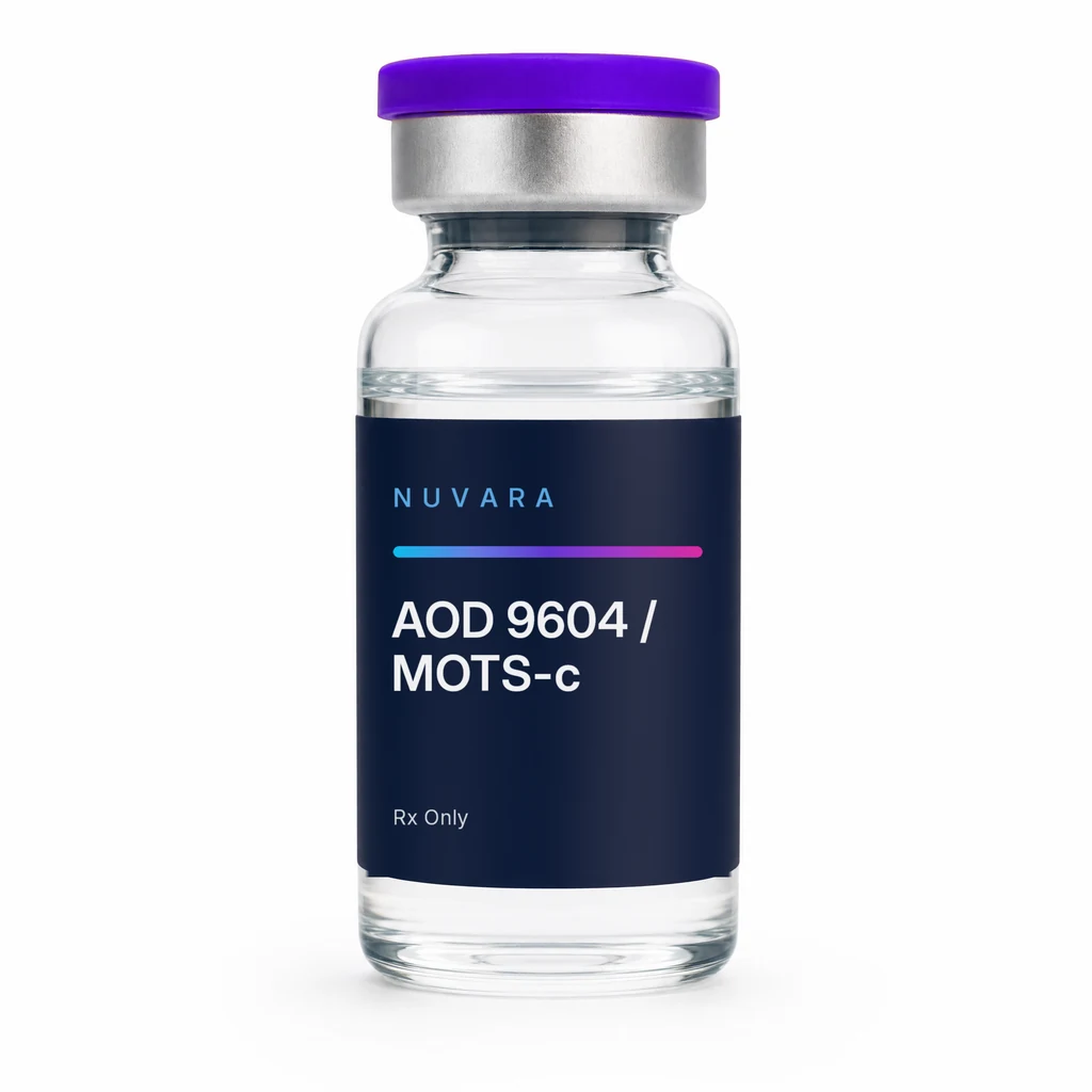 NUVARA AOD 9604 / MOTS-c injectable vial
