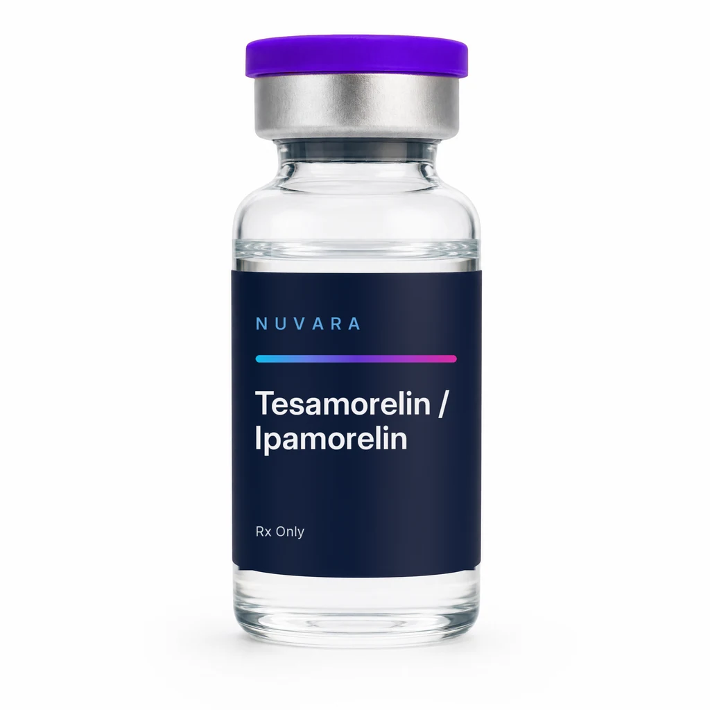NUVARA Tesamorelin / Ipamorelin injectable vial