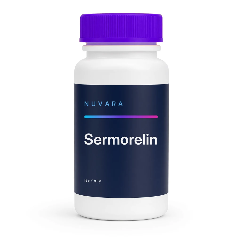 NUVARA Sermorelin oral tablets bottle