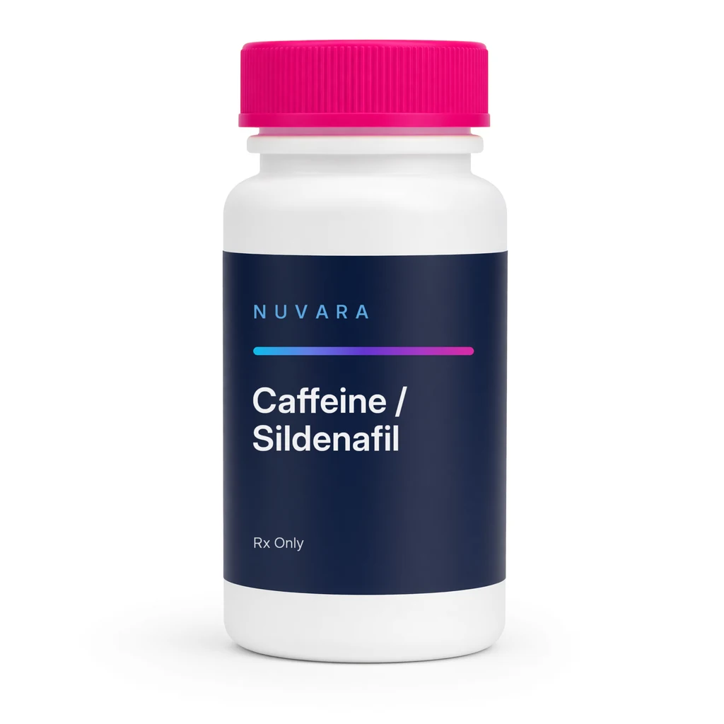 NUVARA Caffeine / Sildenafil oral tablets bottle