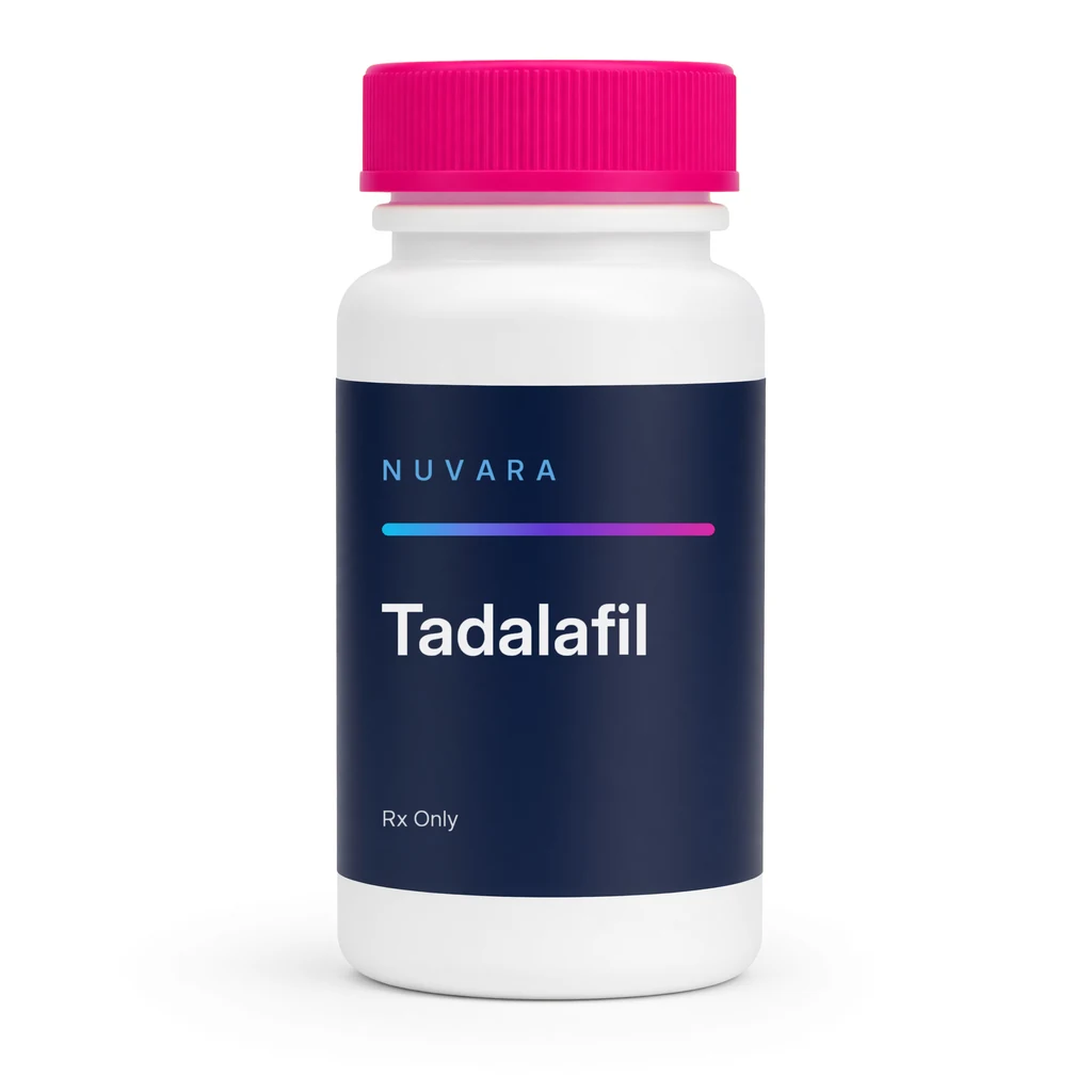 NUVARA Tadalafil oral tablets bottle
